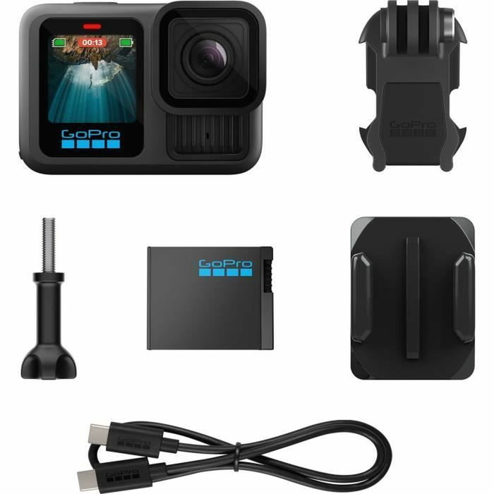 GoPro HERO13 Black CHDHX-131-RW 5.3K Ultra HD 27.6 MP GoPro HERO13 Black CHDHX-131-RW 5.3K Ultra HD 27.6 MP