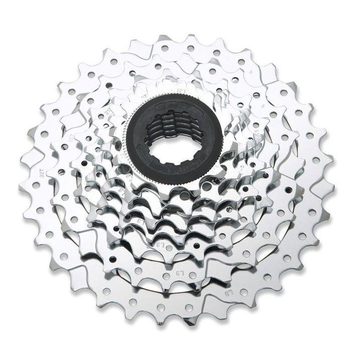 SRAM Cassette PG 830 8 Velocidades 11-28 Dientes Acero PowerGlide II Compatible Shimano SRAM Cassette PG 830 8 Velocidades 11-28 Dientes Acero PowerGlide II Compatible Shimano