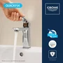 Grohe DICE GRO4067393009733 Grifo mezclador para lavabo M con desagüe sistema click cromado