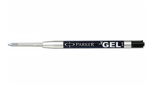 Parker Recambio de Bolígrafo Gel Negro Punta Media 0,7 mm Parker Recambio de Bolígrafo Gel Negro Punta Media 0,7 mm