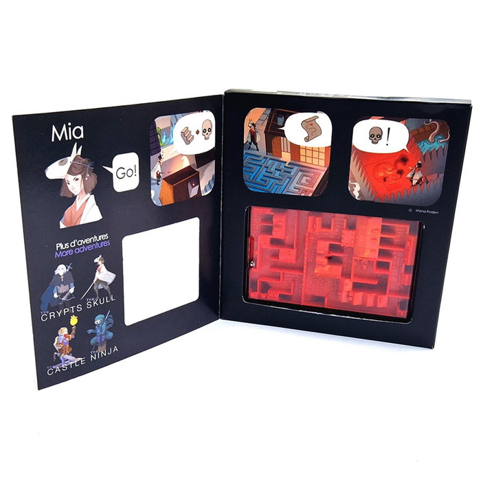 Inside 3 Legend: The Skull - Juego de mesa laberinto 3D con exploración a ciegas, de la colección INSIDE 3