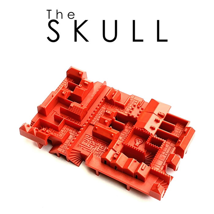 Inside 3 Legend: The Skull - Juego de mesa laberinto 3D con exploración a ciegas, de la colección INSIDE 3