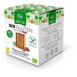 LA RECETA DE EMILIA Galletas con Cáñamo, Manzana y Dátil sin Azúcares Añadidos S/G**