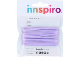 Innspiro Cordón cola de ratón violeta 2mm 5m