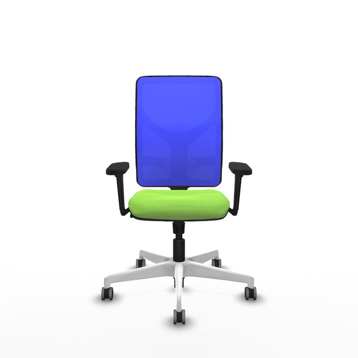 PIQUERAS Y CRESPO Silla de oficina Motilla con mecanismo Sincro, Pistacho y Azul PIQUERAS Y CRESPO Silla de oficina Motilla con mecanismo Sincro, Pistacho y Azul