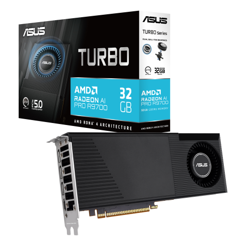 ASUS Turbo AI PRO R9700 32 GB GDDR6