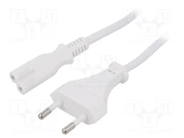ESPE Cable de alimentación H03VVH2-F 2x0,75mm2 5m