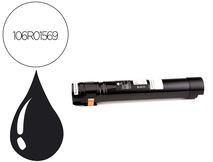 Xerox Toner Phaser 7800 Negro (106R01569) Xerox Toner Phaser 7800 Negro (106R01569)