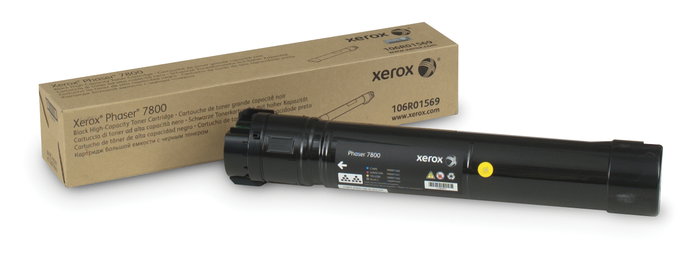 Xerox Toner Phaser 7800 Negro (106R01569) Xerox Toner Phaser 7800 Negro (106R01569)