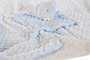 Peluche Manta Baby DKD Home Decor Rosa Azul 100 x 10 x 75 cm Set de 2 (3 Unidades)