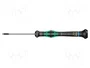 WERA Destornillador de precisión Kraftform Micro HEX 1/16 pulgada
