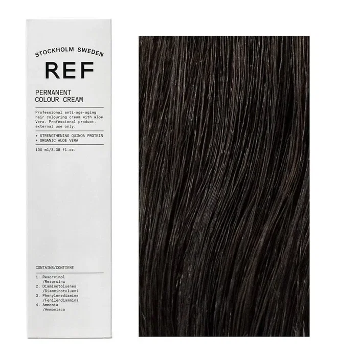 Ref Stockholm Tinte permanente para el cabello 3.0 Dark Brown Ref Stockholm Tinte permanente para el cabello 3.0 Dark Brown