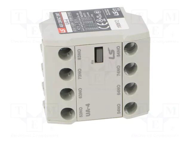 LS ELECTRIC Contactores auxiliares NO x4 UA-4 4A
