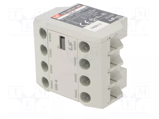 LS ELECTRIC Contactores auxiliares NO x4 UA-4 4A