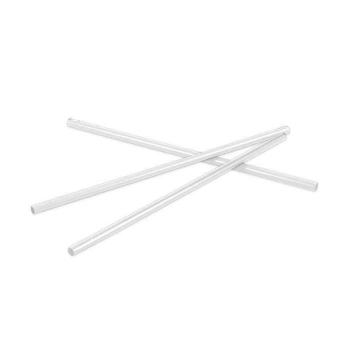 Algon Pajitas Plástico Reutilizables 30uds 19.5 cm x 6 mm Transparentes (24 Unidades)