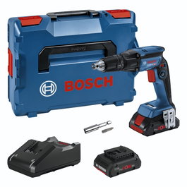 Bosch GTB 18V-45 Professional Atornillador de placas de yeso, 2x 4,0 Ah, GAL 18V-40