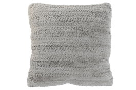DKD Home Decor Cojín de Poliéster Gris Claro 45x45x8 cm (Pack de 2)