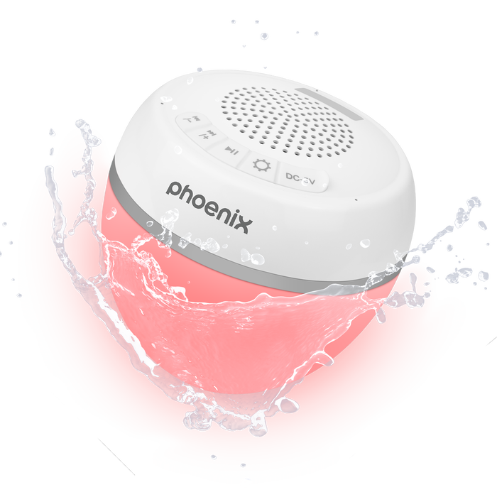 Phoenix Technologies Altavoz Bluetooth Portátil Ambish Resistente al Agua Phoenix Technologies Altavoz Bluetooth Portátil Ambish Resistente al Agua