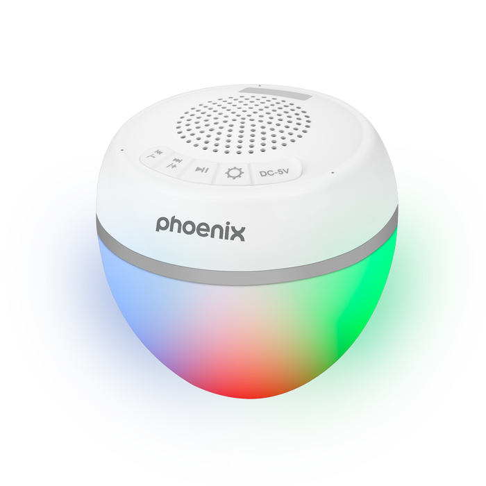 Phoenix Technologies Altavoz Bluetooth Portátil Ambish Resistente al Agua