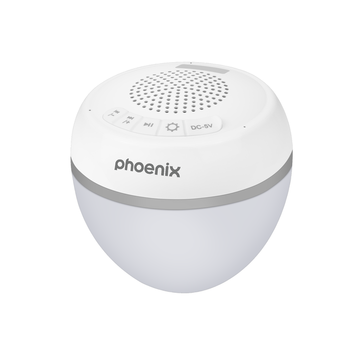 Phoenix Technologies Altavoz Bluetooth Portátil Ambish Resistente al Agua Phoenix Technologies Altavoz Bluetooth Portátil Ambish Resistente al Agua