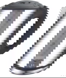 ADLER Hervidor de Agua 1.7 L 2200 W Acero Inoxidable