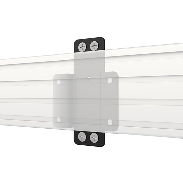 B-Tech System X Rail Mounting Bracket BT8390-WFK2/B Negro B-Tech System X Rail Mounting Bracket BT8390-WFK2/B Negro