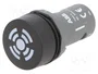 ABB CB1 Señalizador acústico de 22mm para 24V AC/DC