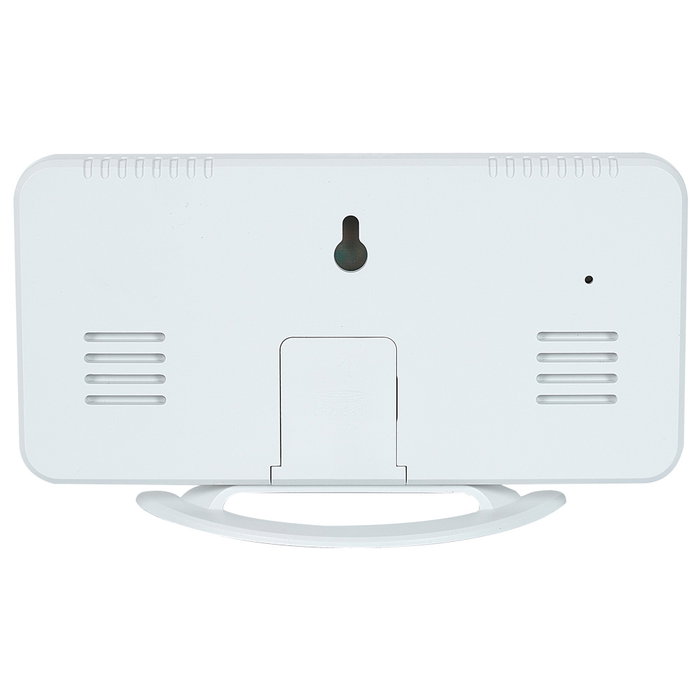 Be Mix Espejo Be Mix Reloj Despertador Digital con Pantalla LED Multicolor RGB, Función Espejo, 2 Puertos USB y Alarma