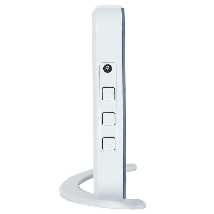 Be Mix Espejo Be Mix Reloj Despertador Digital con Pantalla LED Multicolor RGB, Función Espejo, 2 Puertos USB y Alarma