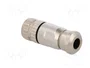 HARTING Conector M12 Hembra 4 Pines Recto IP67