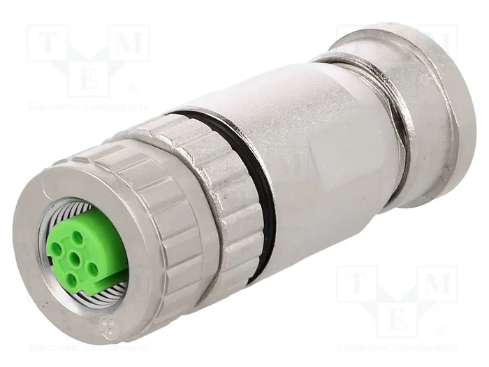 HARTING Conector M12 Hembra 4 Pines Recto IP67 HARTING Conector M12 Hembra 4 Pines Recto IP67