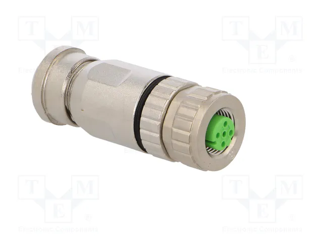 HARTING Conector M12 Hembra 4 Pines Recto IP67 HARTING Conector M12 Hembra 4 Pines Recto IP67