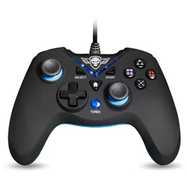 Spirit of gamer gamepad xgp player wired 12 botones vibracion usb compatible pc/ps3 sog-wxgp