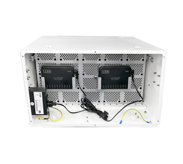 Leba NoteCharge 10 Ports, USB-C 12 Watt, Cargador Múltiple 10 Puertos