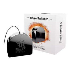 Fibaro Interruptor Inteligente Single Switch 2, Modelo FGS-213, Blanco