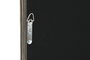 DKD Home Decor Cuadro Moderno Blanco Negro Cristal Ps Fibra 4 x 90 x 90 cm (2 Unidades)