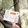 Sangean Radio despertador PR-D7 blanco portátil