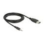 DeLOCK Cable Conversor USB 2.0 a 2,5 mm Macho 1,8 m