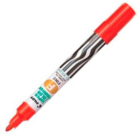 Pilot Marcador Permanente SCA-F Recargable Rojo Pilot Marcador Permanente SCA-F Recargable Rojo