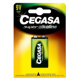 Cegasa Pila Super Alkaline 6LR61 9V