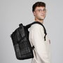 Karactermania Mochila Miércoles Run. Plus FAN Chain Negro