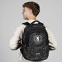 Karactermania Mochila Miércoles Run. Plus FAN Chain Negro