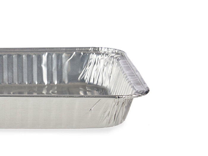 KINVARA Set de 3 Bandejas de Aluminio Rectangular Grande KINVARA Set de 3 Bandejas de Aluminio Rectangular Grande