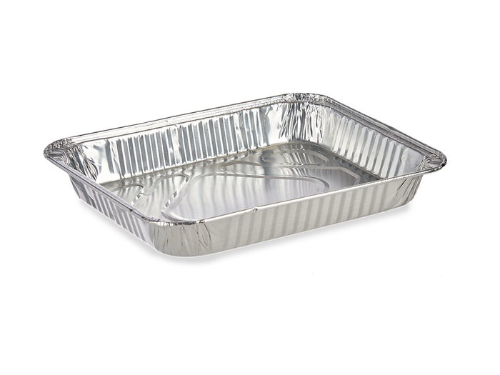 KINVARA Set de 3 Bandejas de Aluminio Rectangular Grande KINVARA Set de 3 Bandejas de Aluminio Rectangular Grande