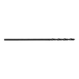 Wolfcraft Brocas para Metal HSS Ø1.00x34 mm - 3 unidades - Acero Rápido Forjado por Laminación para Mayor Resistencia, Ángulo Punta 118°, Longitud Trabajo 12 mm