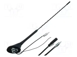 PER.PIC. Antena de techo para automóviles de 0,41m AM/FM