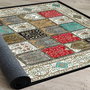 Conceptum Els1831 Alfombra de Terciopelo 80x120cm Antideslizante Lavable a Máquina Elegante y Suave para Hogar