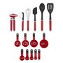 Kitchenaid KO447BXERI Juego 15 Piezas Utensilios de Cocina
