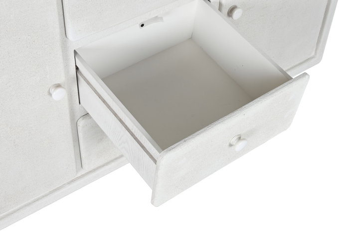 DKD Home Decor Buffet Moderno Blanco 80 x 38 x 120 cm DKD Home Decor Buffet Moderno Blanco 80 x 38 x 120 cm