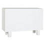 DKD Home Decor Buffet Rugoso Shiji Blanco